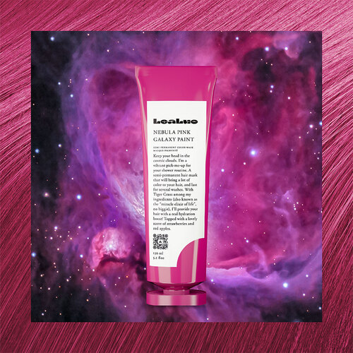 LeaLuo Galaxy Paint Nebula Pink