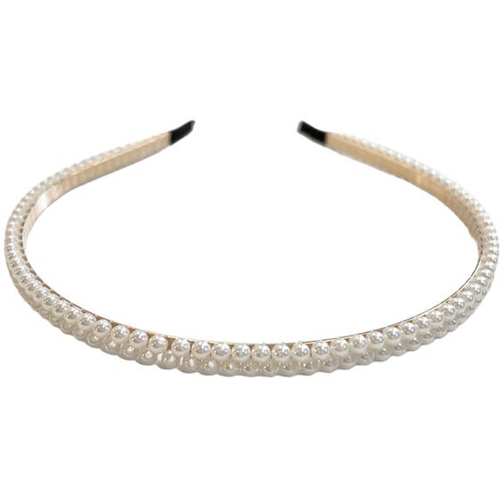 Pearl Hair Band Row