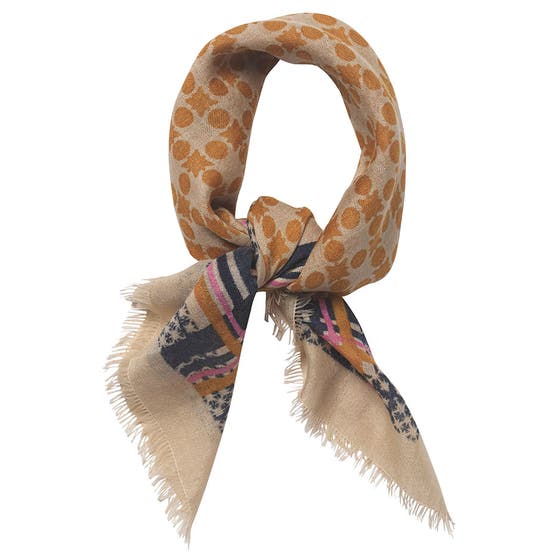 Rica Scarf Whitecap Gray