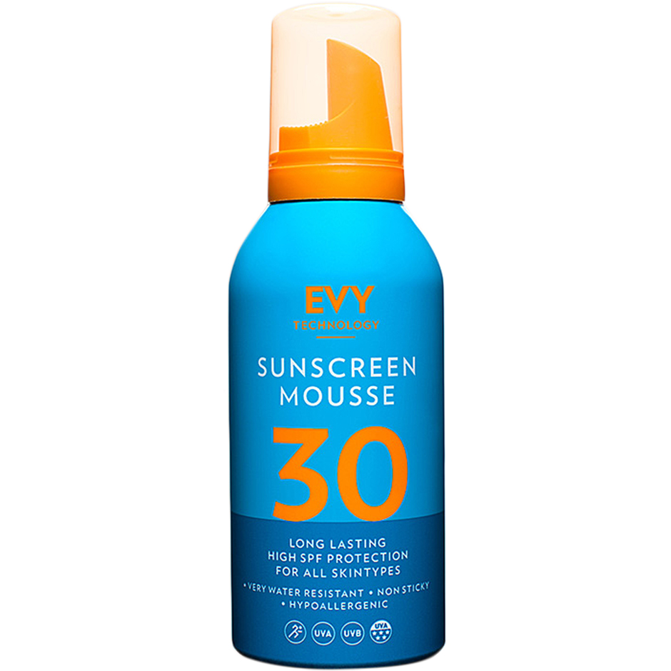 Sunscreen Mousse Face & Body SPF 30 100 ml EVY Technology Mamma & Baby