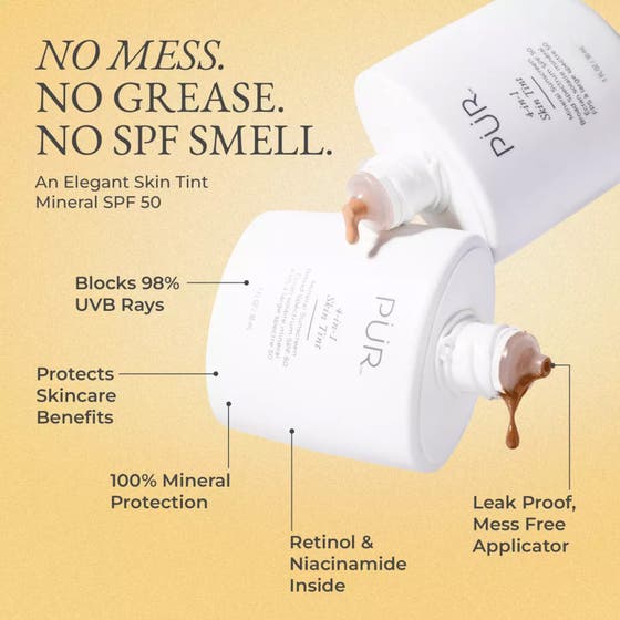 4-in-1 Skin Tint Foundation SPF50