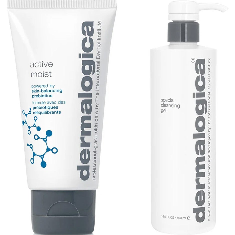 Dermalogica Special Cleansing Active Moist Duo Active Moist 100 ml Special Cleansing Gel 500 ml 600 ml