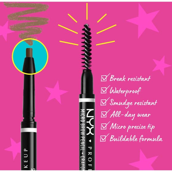 Micro Brow Pencil Ash Brown + Control Freak Eyebrow Gel