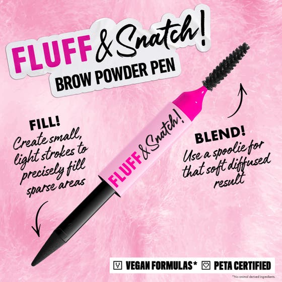 Fluff & Snatch Brow Powder Pen