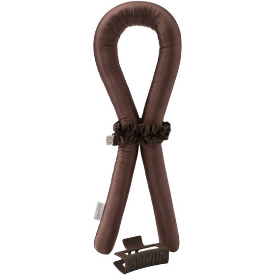 Heatless Curls in Mulberry Silk Medium