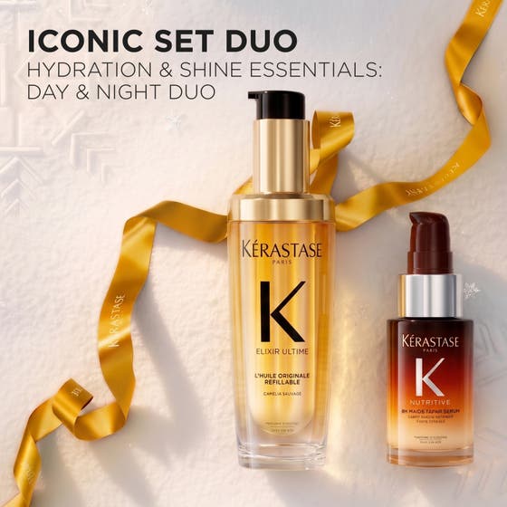 Elixir L'Huile Originale + 8H Magic Serum Holiday Set 2026