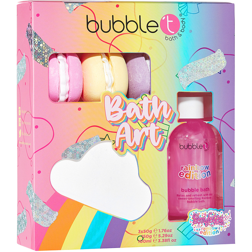 BubbleT Rainbow Cloud Bath Art Set