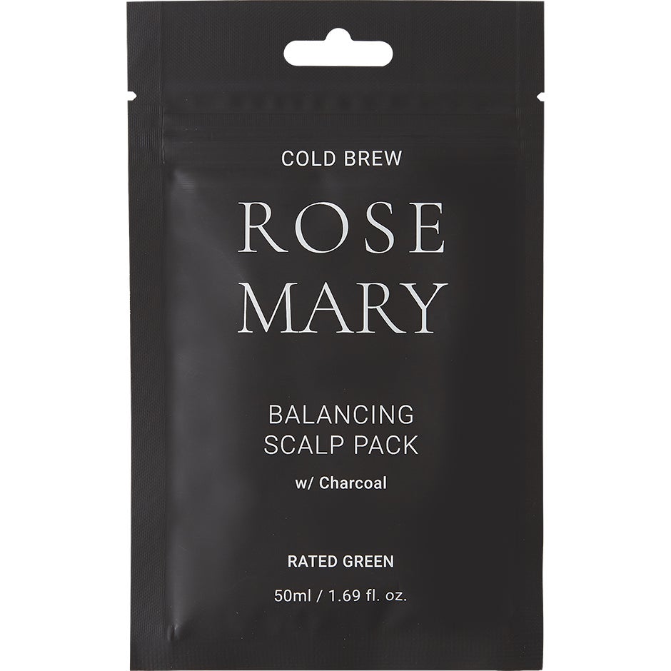 Rated Green Cold Brew Rosemary Balancing Scalp Pack w/ Charcoal 50 ml