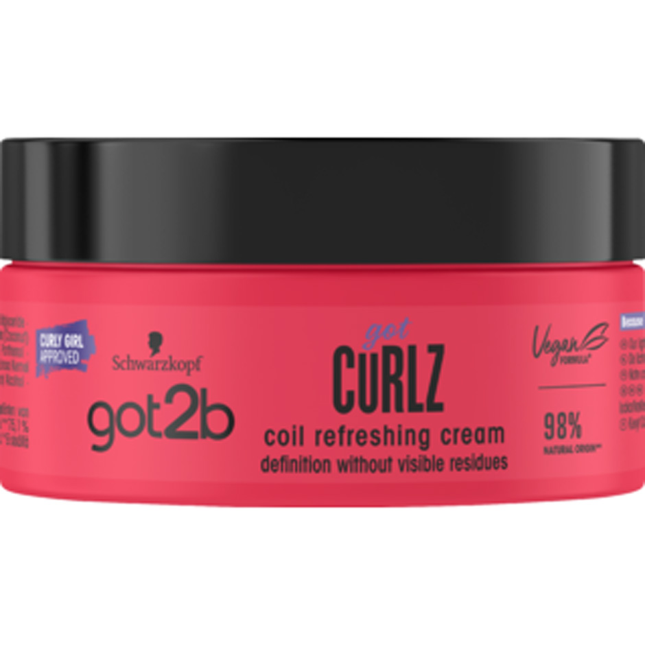 gotCurlz Coil Refresher Cream, 200 ml Schwarzkopf Stylingprodukter