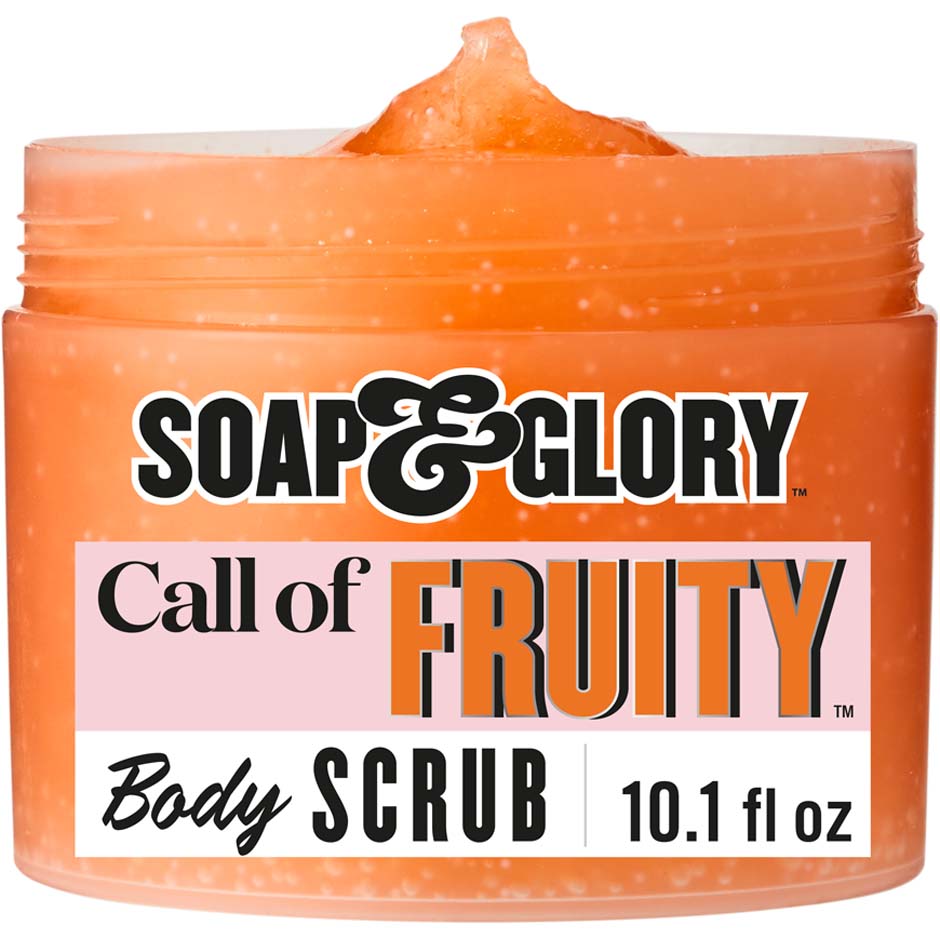 Call of Fruity Body Scrub for Exfoliation and Smoother Skin, 300 ml Soap & Glory Body Scrub