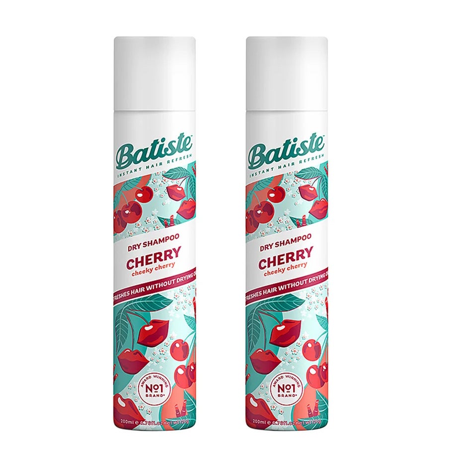 Batiste Dry Shampoo Cherry Duo 2 x Dry Shampoo 200ml 400 ml