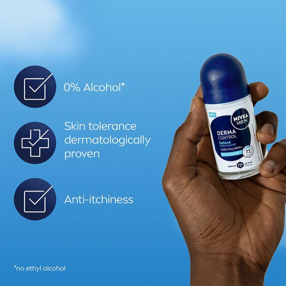 Antiperspirant Deo Derma Control Defend Roll On