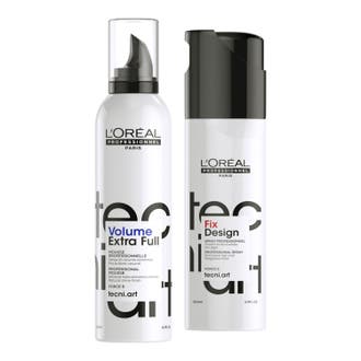 Volume Extra Full Mousse & Fix Design Spray