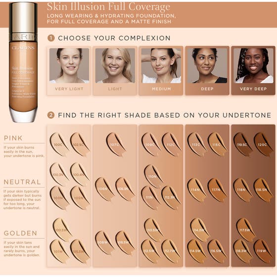 Skin Illusion Full Coverage Foundation