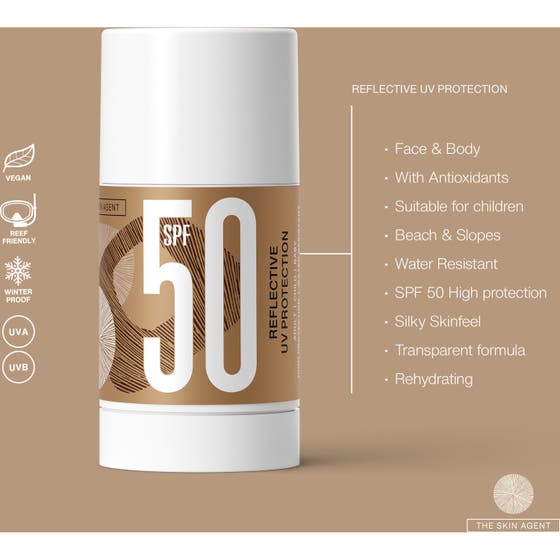 Reflective UV Protection SPF 50