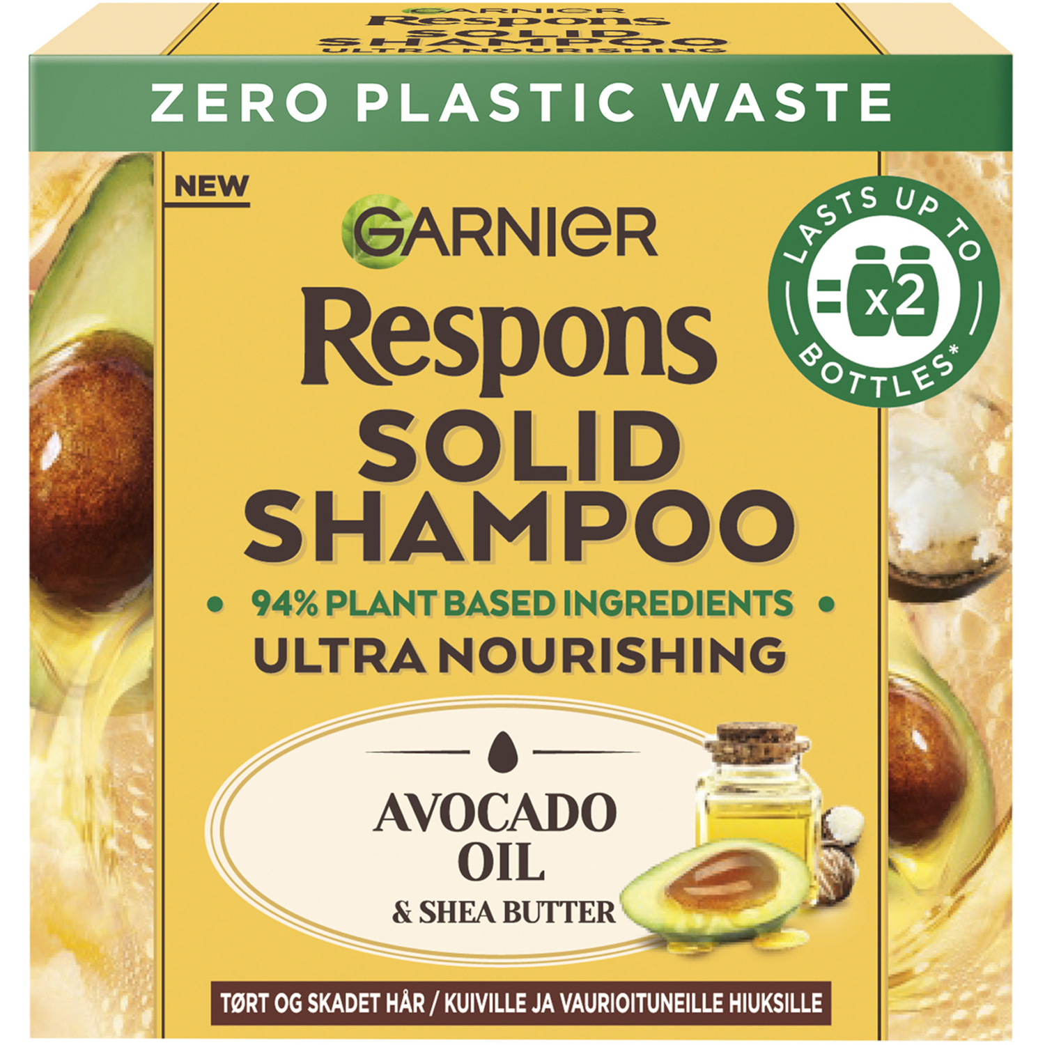 Respons Solid Avocado, 60 g Garnier Schampo