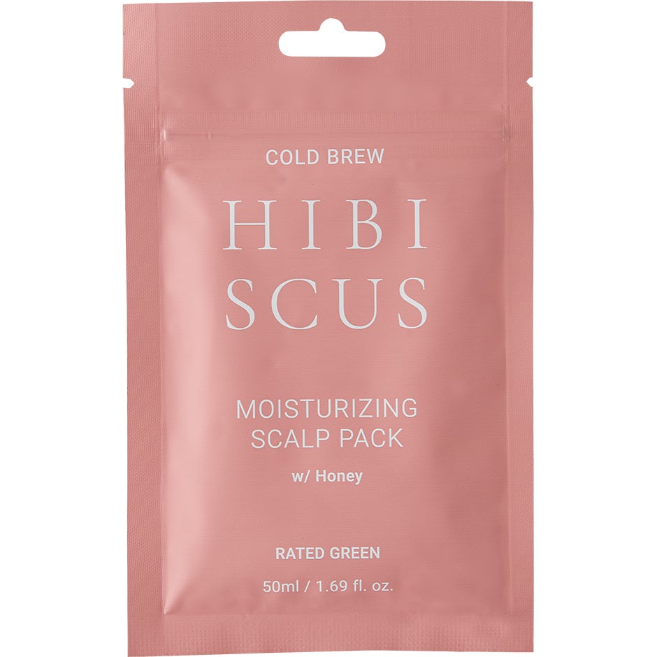 Rated Green Cold Brew Hibiscus Moisturizing Scalp Pack w/ Honey 50 ml