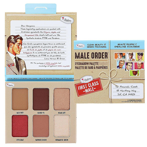 the Balm Male Order Eyeshadow Palette