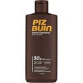 Piz Buin Moisturising Sun Lotion SPF 50+ fuktgivande solskydd hög faktor i en klassisk brun flaska för intensiv fukt.