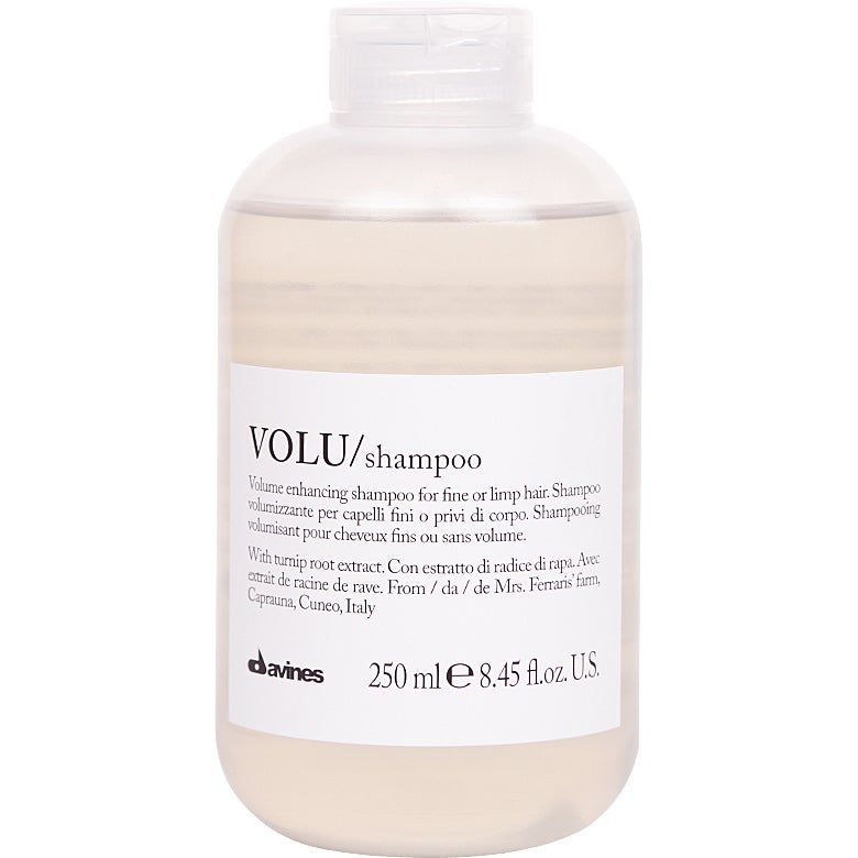 Davines VOLU Shampoo Volume Enhancing Shampoo For Fine Or Limp Hair 250 ml