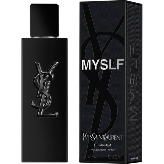 Yves Saint Laurent MYSLF Le Parfum 60 ml intensiv herrparfym i mattsvart flaska och ytterförpackning