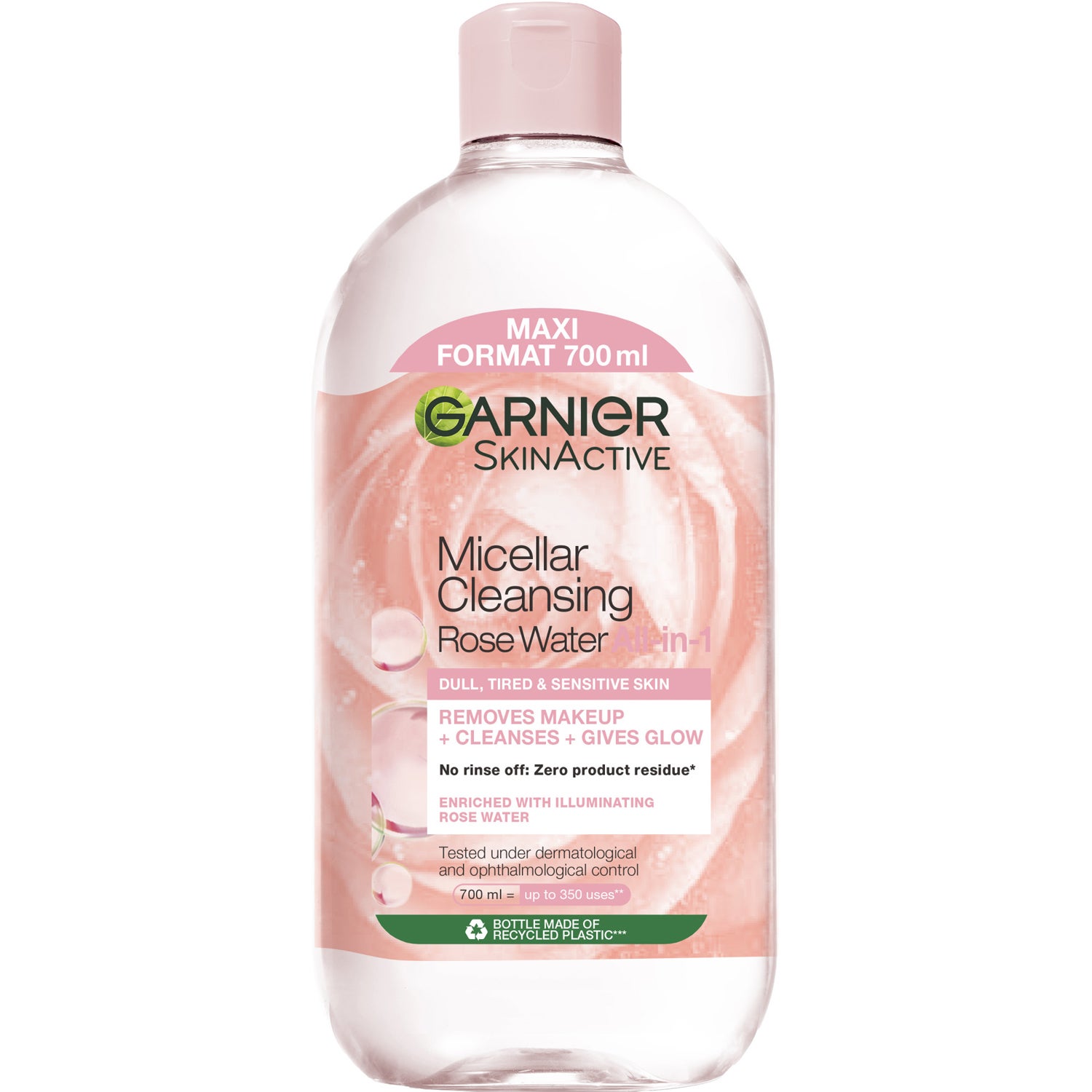 Garnier Micellar Rose Water Cleanse & Glow 700 ml