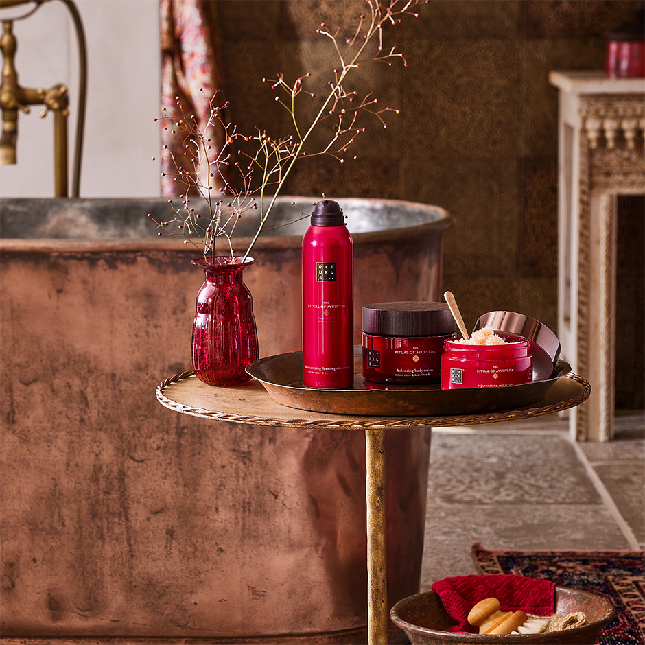 The Ritual of Ayurveda Foaming Shower Gel