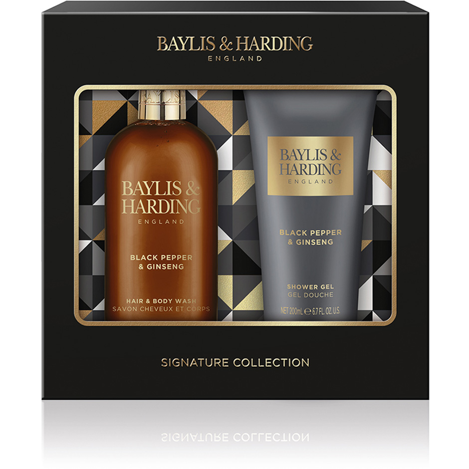 Men's Black Pepper & Ginseng, 500 ml Baylis & Harding Hudvårdsset