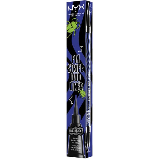 Beetlejuice Pinstripe Eyeliner