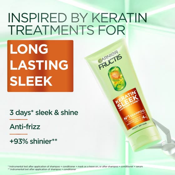 Keratin Sleek Smoothing Routine