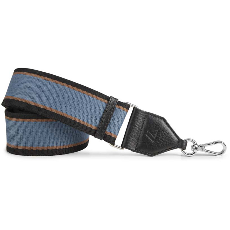 Finley MBG Guitar Strap, Silver