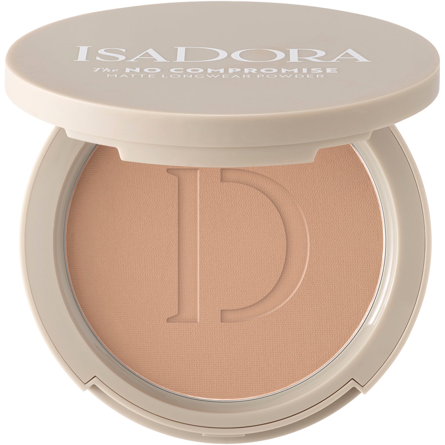 IsaDora The No Compromise Matte Longwear Powder Neutral Almond - 7 g