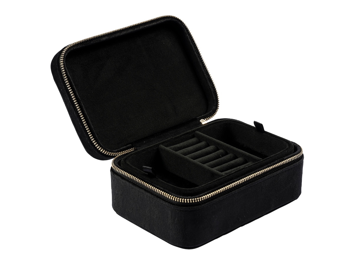 Velvet Jewellery Box, Dark Necessärer