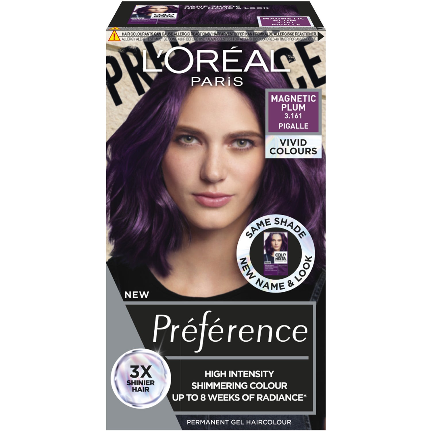 Préférence Vivids,  L'Oréal Paris Alla hårfärger