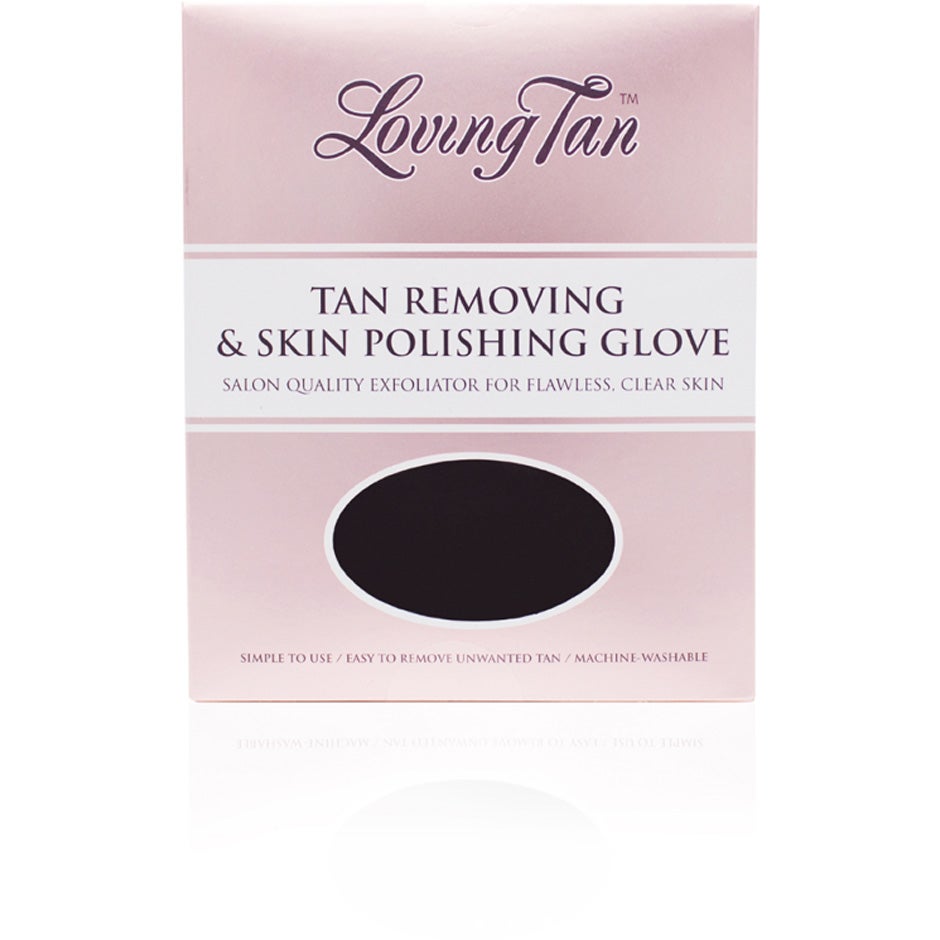 Loving Tan Tan Removing & Skin Polishing Glove Pink & Black - 1 pcs