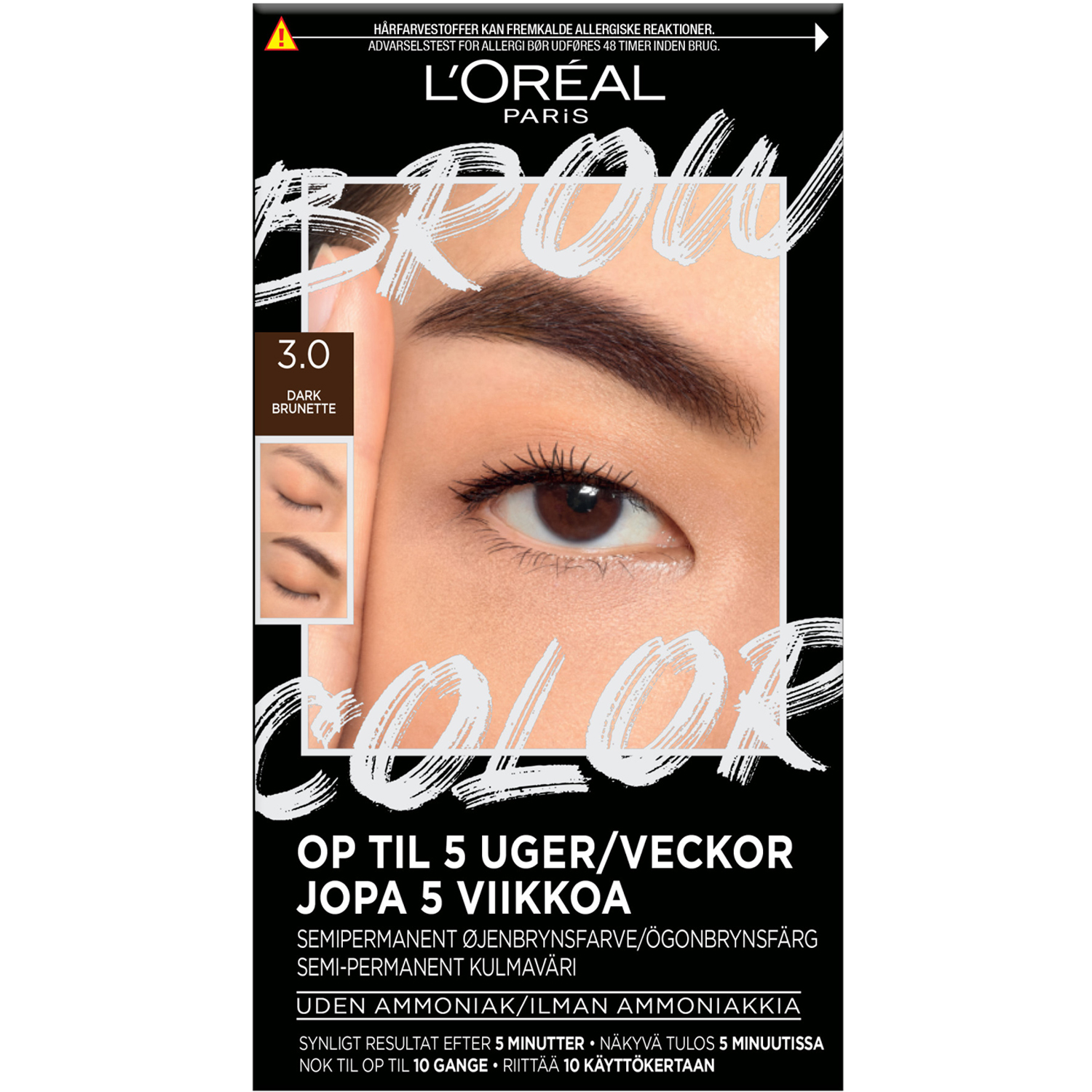 L'Oréal Paris Brow Color Dark Brunette 3.0 - 1 stk