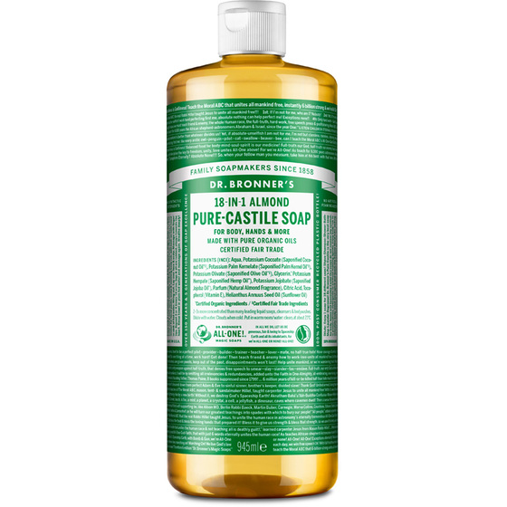 Pure Castile Liquid Soap Almond