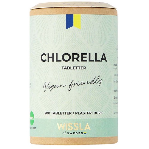 Wissla of Sweden Chlorella tabletter