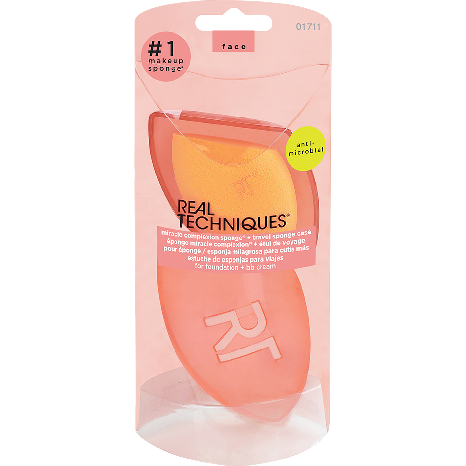 Real Tech Miracle Complexion Sponge + Travelcase