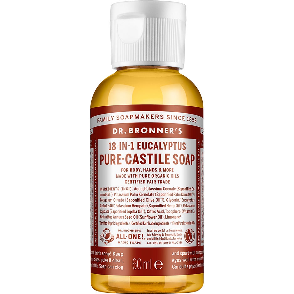 Dr-Bronner's Magic Soaps Eucalyptus 60 ml