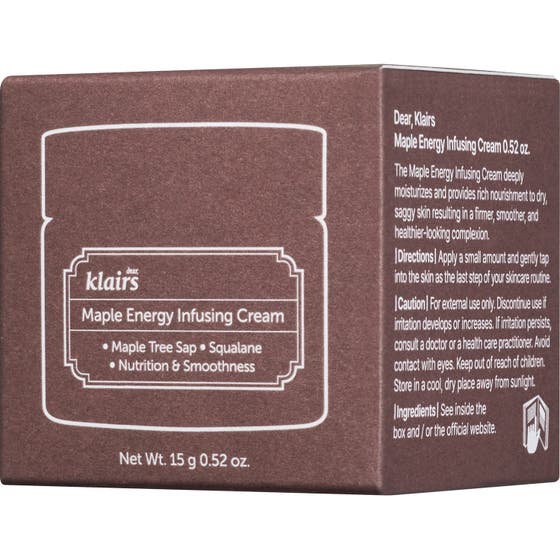 Maple Energy Infusing Cream