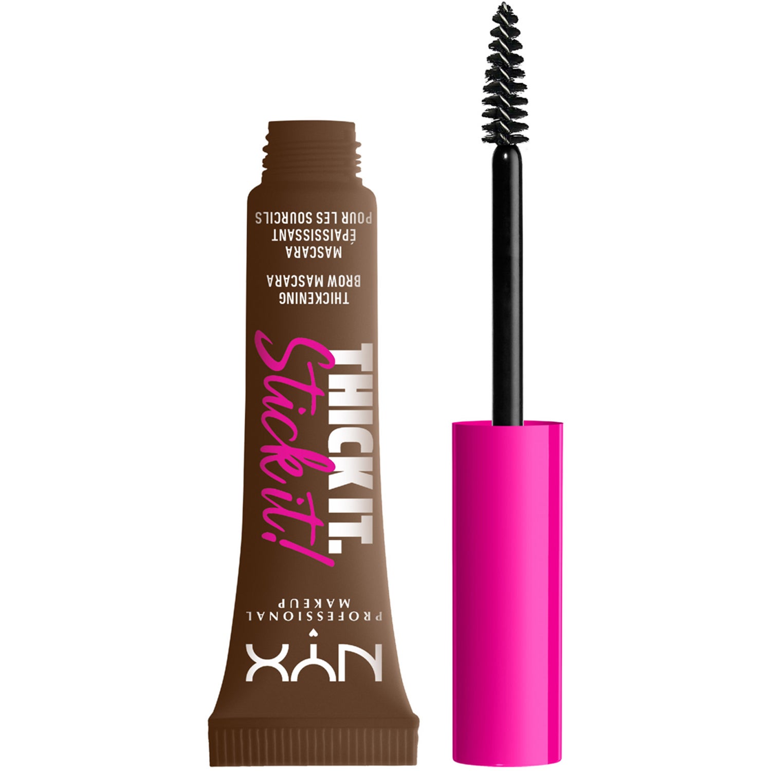 NYX Professional Makeup Thick it. Stick it! Brow Mascara Brunette 6 - 7 ml