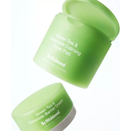 Green Tea & Ceramide Calming Toner Pad
