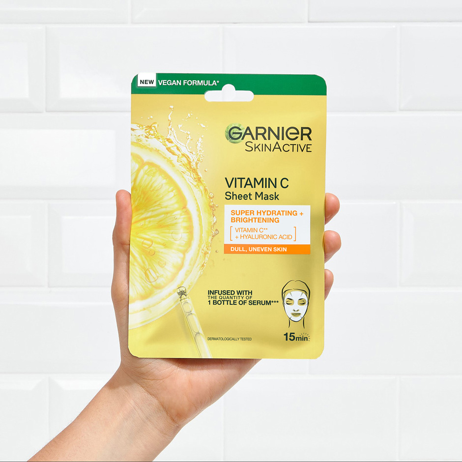 SkinActive Vitamin C Sheet Mask