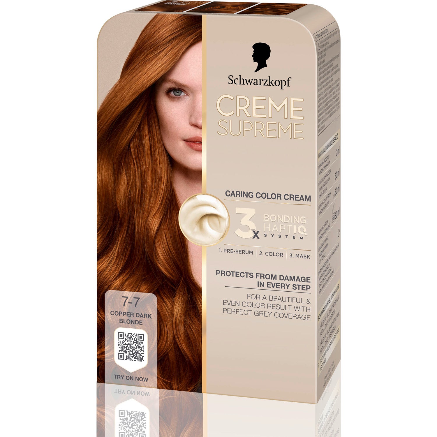 Schwarzkopf Schwarzkopf Creme Supreme 7-7 Copper Dark Blonde - 1 pcs parfym