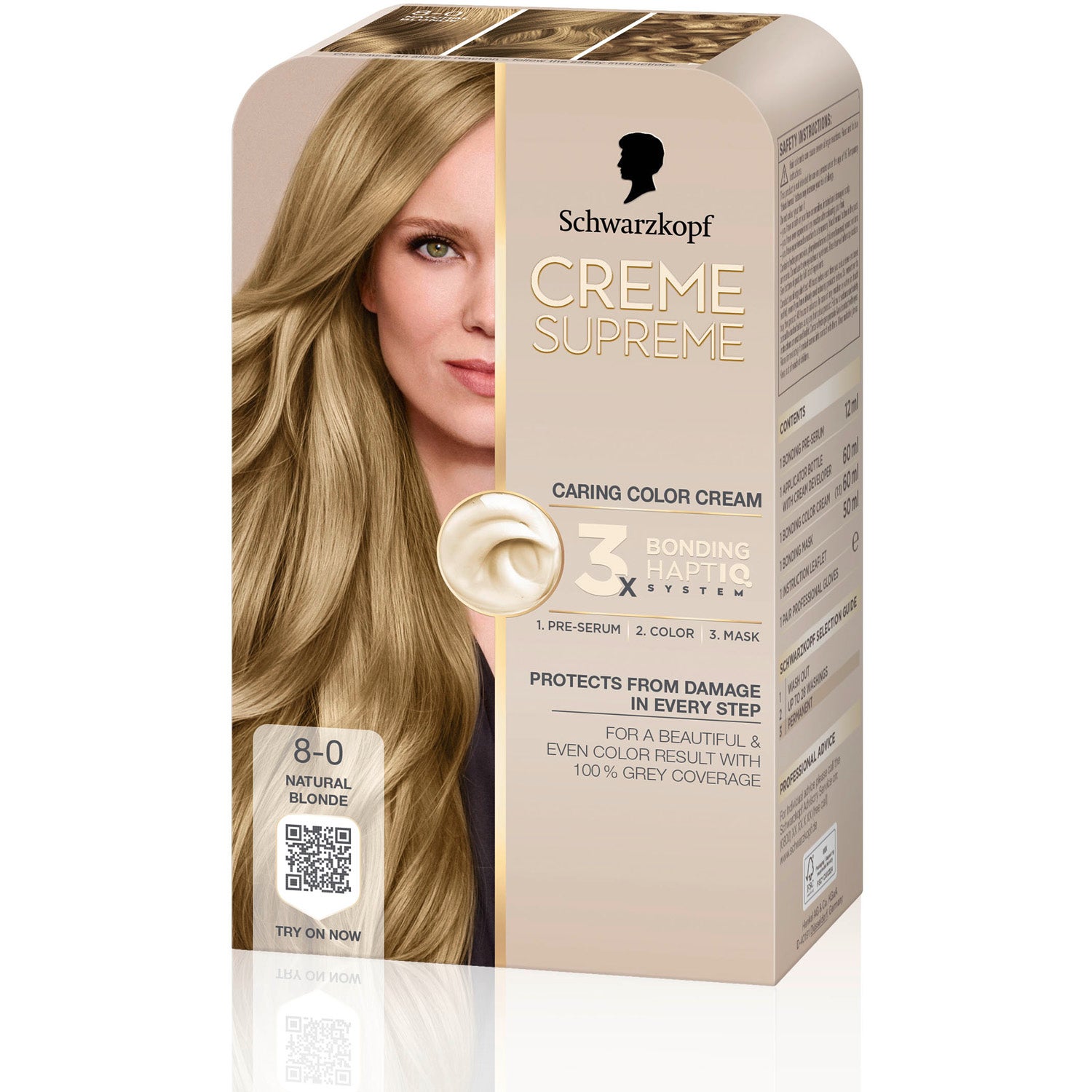 Schwarzkopf Schwarzkopf Creme Supreme 8-0 Natural Blonde - 1 pcs parfym
