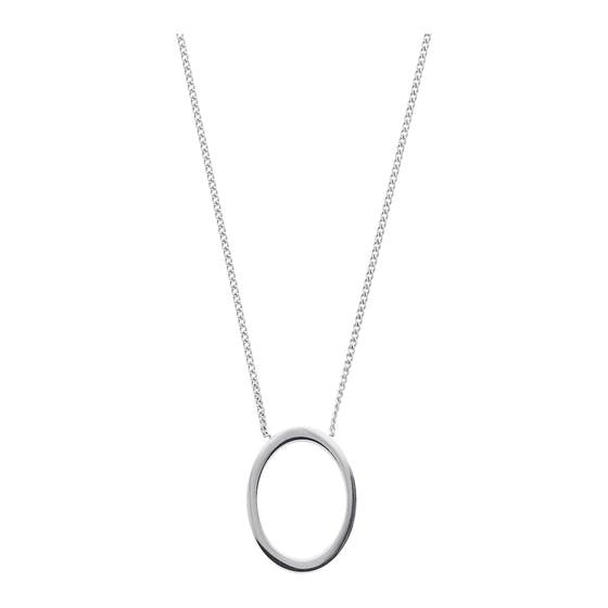 Circle Small Steel Necklace