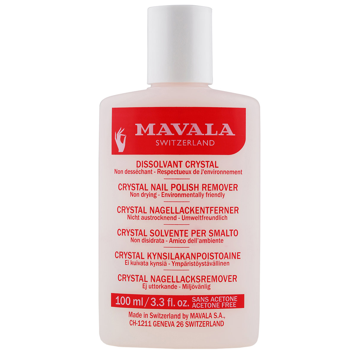 Crystal Nail Polish Remover, 100 ml Mavala Nagellacksremover