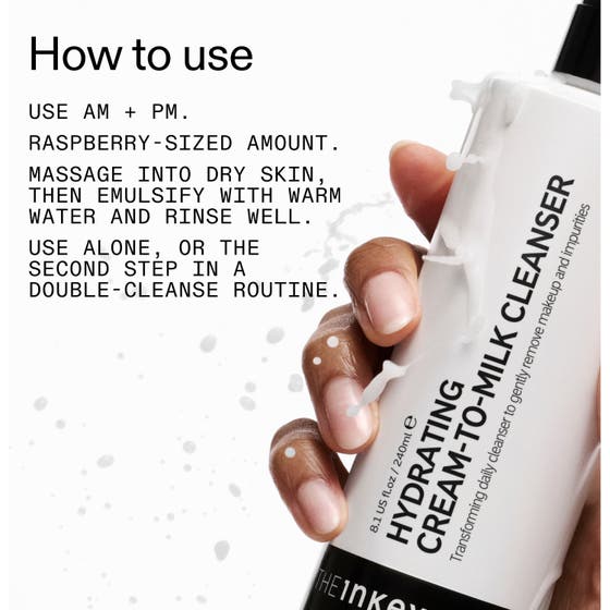 Hydrating Cream to Milk Cleanser
