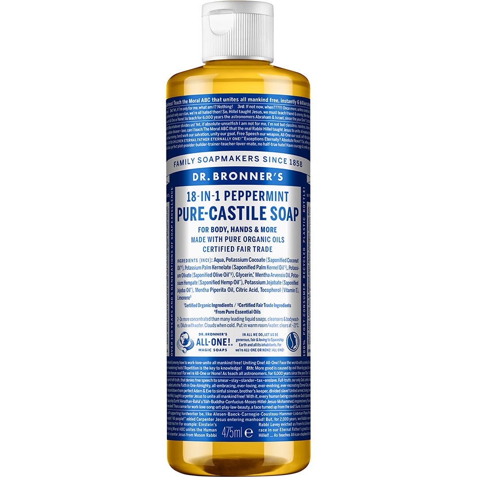 Dr-Bronner's Magic Soaps Peppermint 475 ml